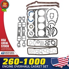 Engine Remain Rering Overhaul Kit 1967-1979 For Chevrolet Sbc 350 5.7l 2 Pc Seal
