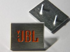 4pcs Replacement JBL Speaker Badge Emblem Logo 25mm Aftermarket
