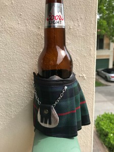 christmas beer bottle koozies