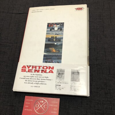 My Ten Years With Ayrton Senna Book Photo Vintage Honda McLaren