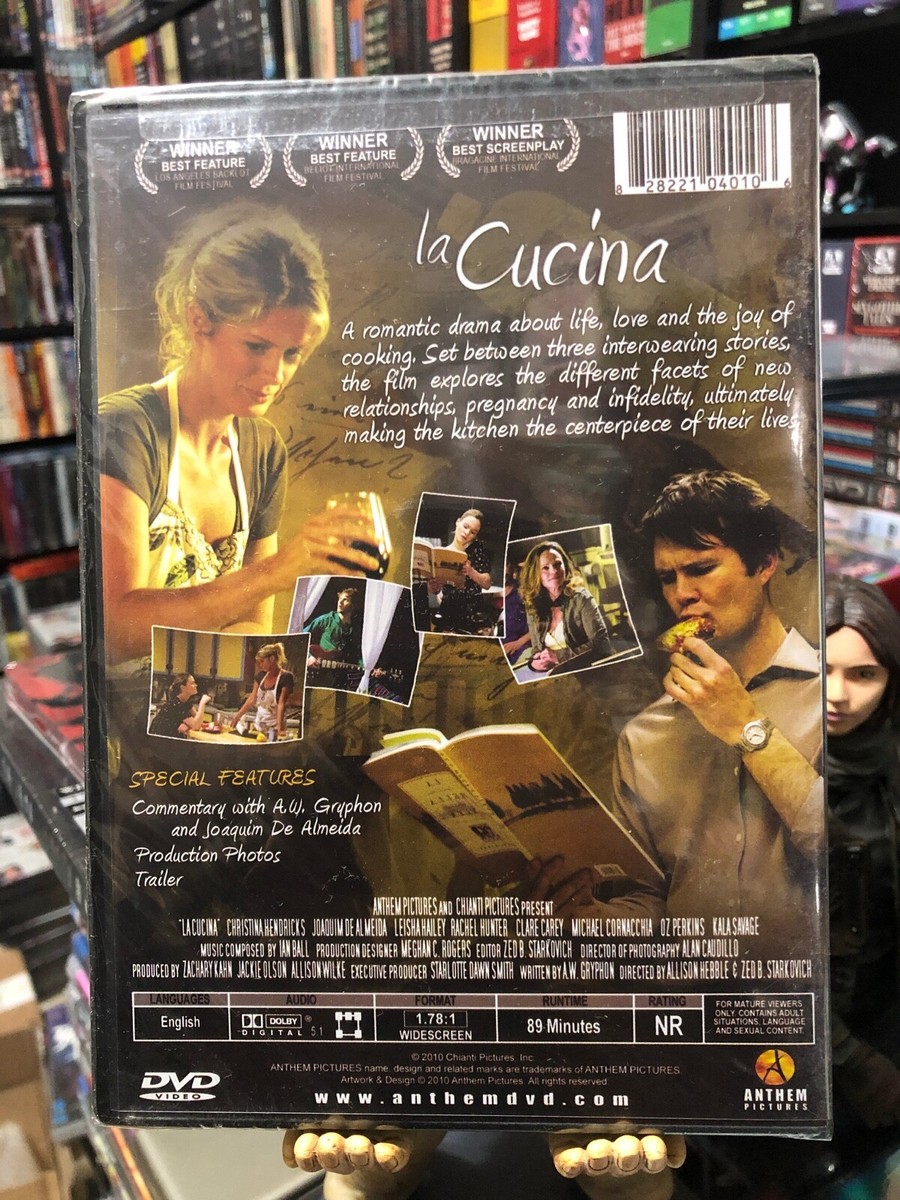 La Cucina (DVD) Christina Hendricks, Joaquim De Almeida, Leisha