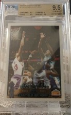  Carmelo Anthony 2003-04 Topps Chrome #113 ROOKIE BGS 9.5 GEM MINT