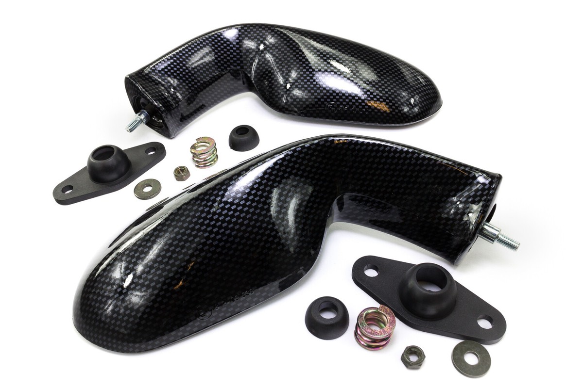Espejo Par De Carbono Aprobado Para Aprilia RS 125 Extrema 250 RSV
