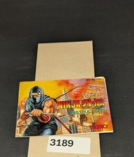 Ninja Gaiden - Nintendo NES- Manual Only  NO GAME 