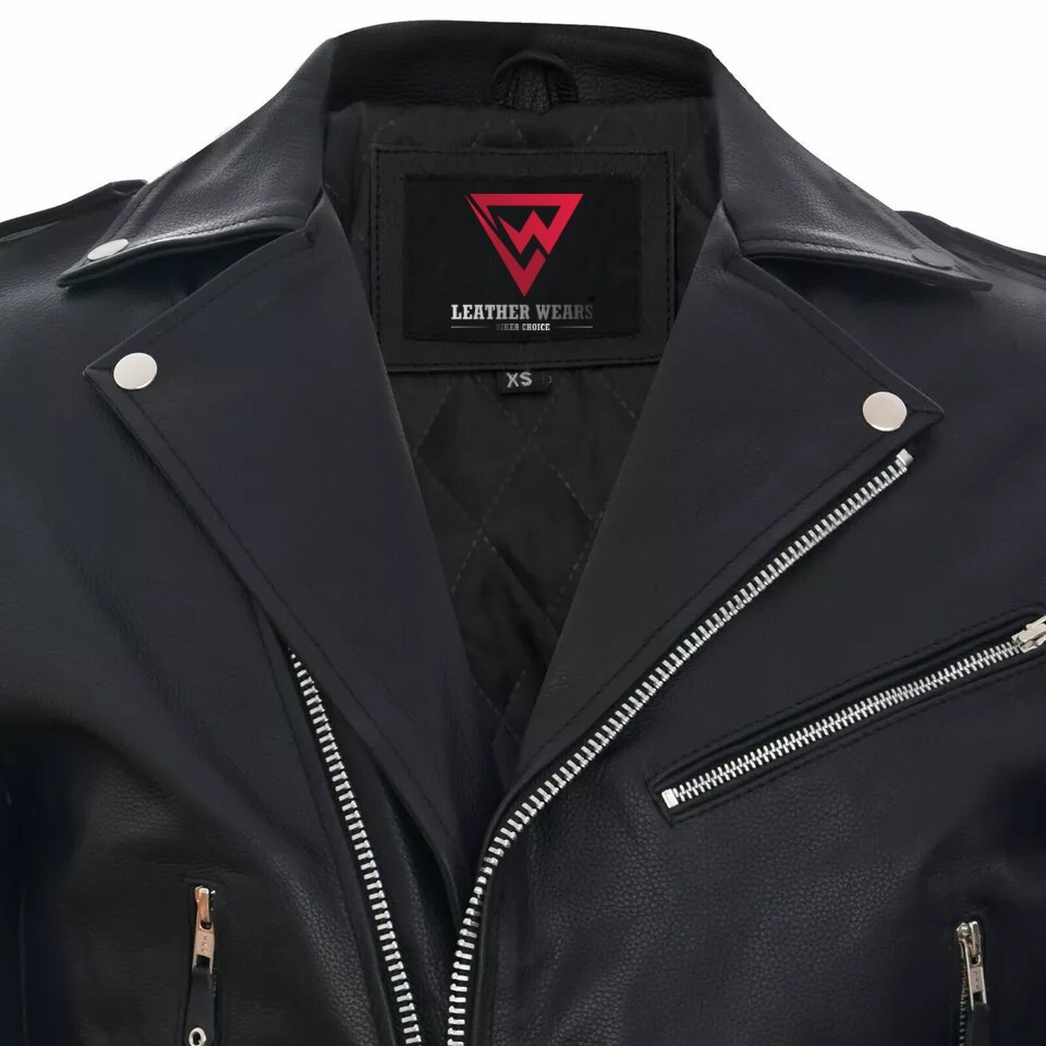 STUDIO ID FRINGE JACKET - Giacca Di Pelle - Black/nero - Foto 3