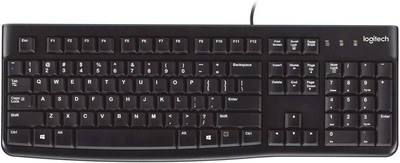 Logitech K120 Ergonomic Desktop USB Wired Keyboard
