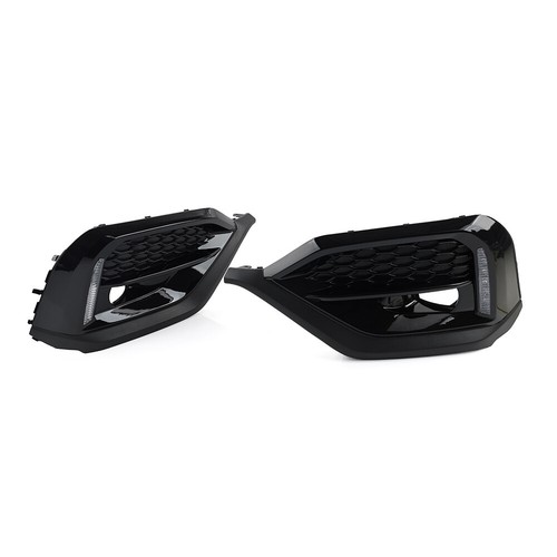 1x LED Turn Signal DRL Fog Lights Bezel Kit For Subaru WRX STI 4Door Sedan 22-24 - Picture 5 of 16