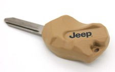 New Jeep Tan The Rock Transponder Ignition Lock Key For Listed Models Wchip New Jeep Tan The Rock Transponder Ignition Lock Key For Listed Models Wchip