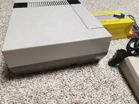 Nintendo NES Bundle Advantage Controller Power AV Cable Lockout Free Tested