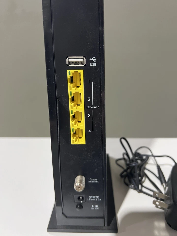 Router módem por cable NETGEAR AC1750 WiFi DOCIS 3.0 (C6300) - Usado Foto 3 de 4