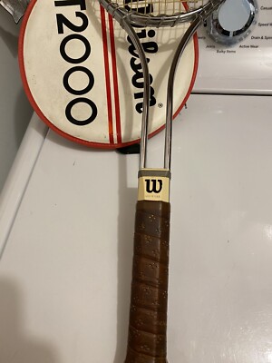 Vintage Wilson T2000 Jimmy Connors Steel Tennis Racket Strung | eBay