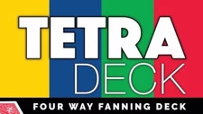 Tetra Deck Magic Makers 4-Way Fanning and Trick Deck Bicycle - NEW!