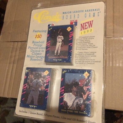 1990 Classic Major League Baseball Board Game Travel BRAND NEW NEVER OPENED.