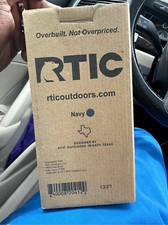 RTIC 30 oz. Vaso de acero inoxidable aislado al vacío - mate azul marino sucio treinta