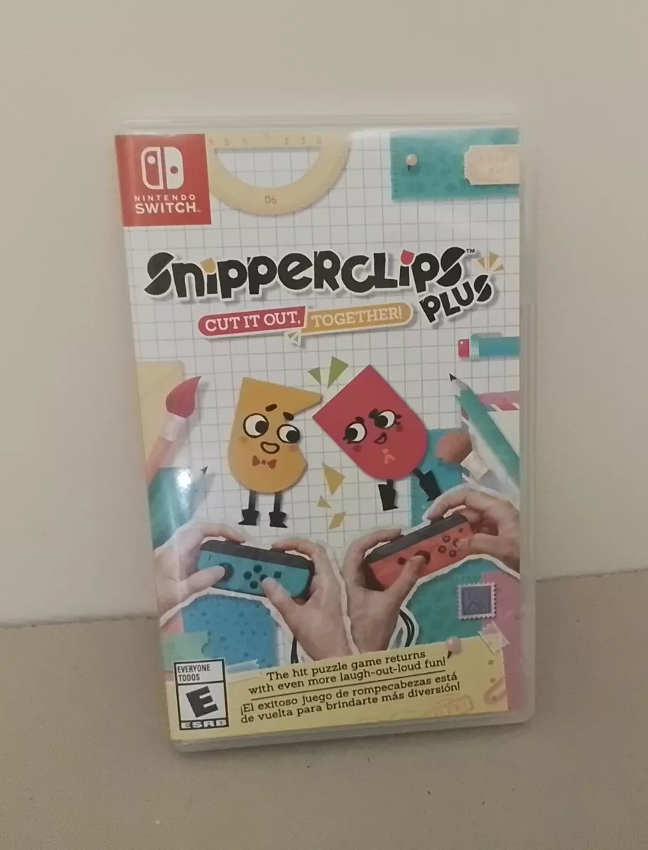 Jogo Nintendo Switch Snipperclips Plus: Cut it out, together