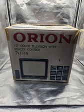ORION 13" Retro TV Console Television Monitor CRT Gaming Model TV1318 NOS