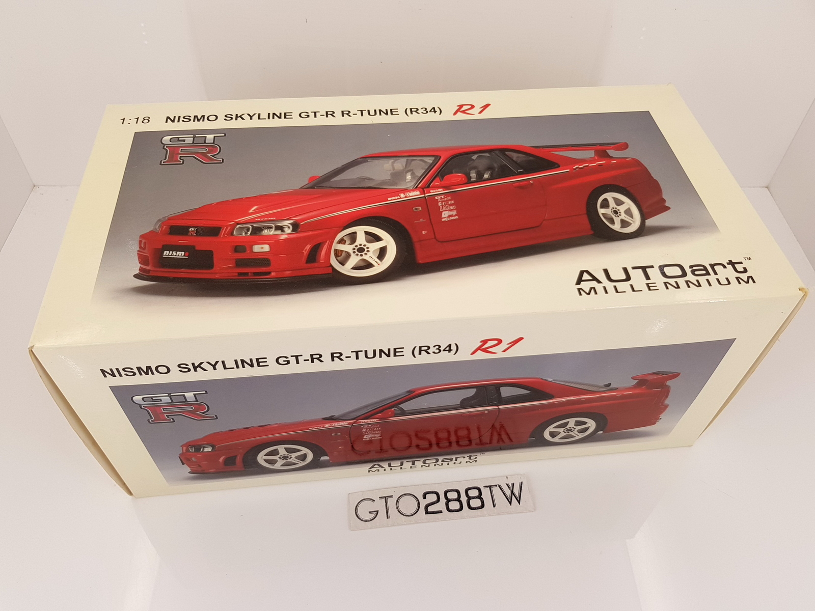 オートアート ニスモ スカイライン GT-R R-TUNE R34 R1 Amazon | AUTOart オートアート 1/18 日産 スカイライン NISMO