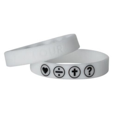 The Four Armband - weiß/schwarz 19 cm (*NEU*)(*OVP*)