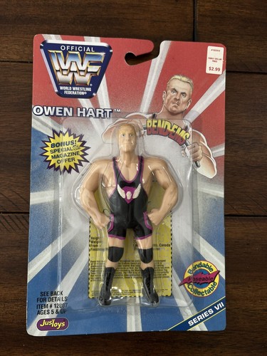 1997 Just Toys WWF Wrestling Owen Hart Series 7 Be...