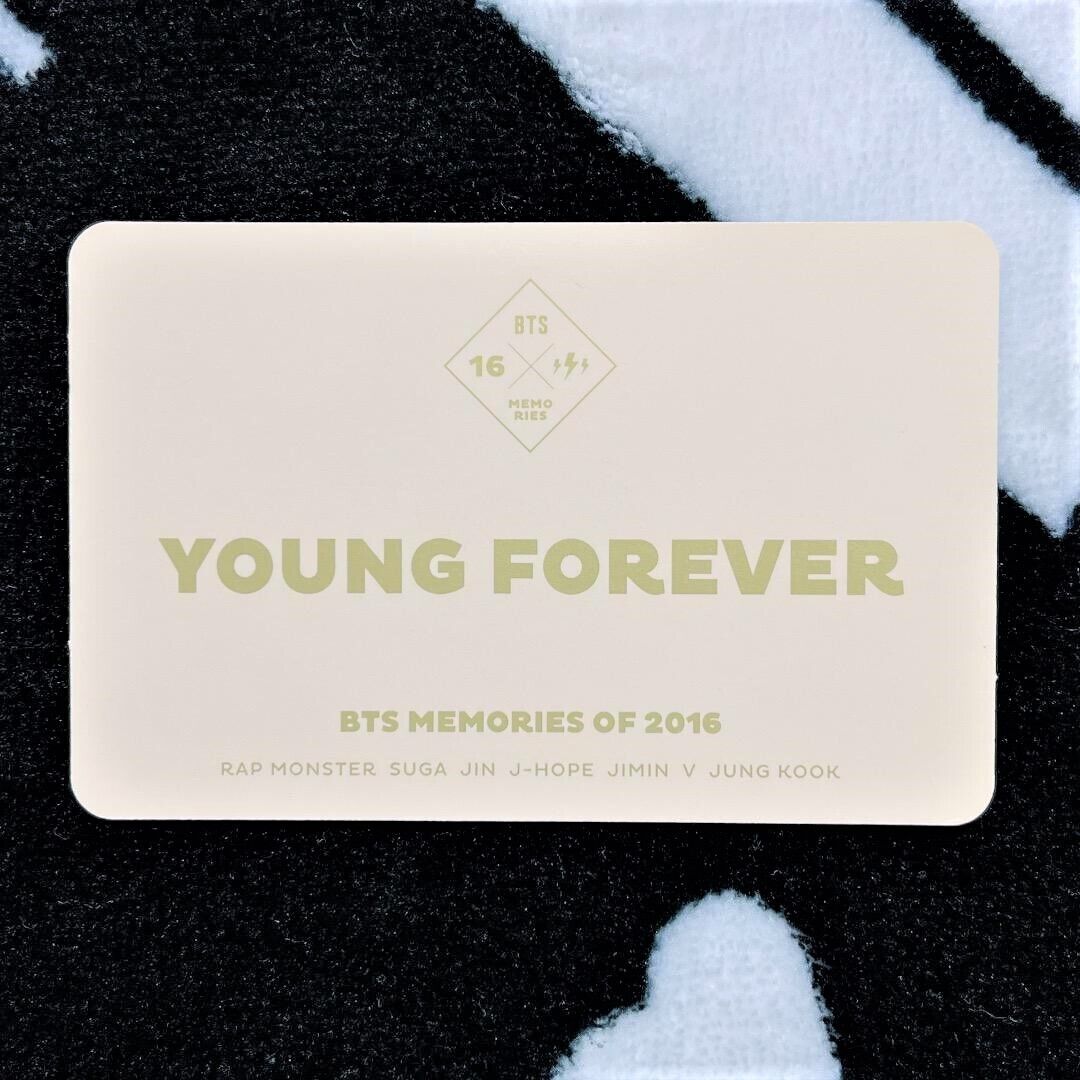 BTS MEMORIES OF 2016 YOUNG FOREVER Ver. Official Group BTS MEMORIES OF 2016 YOUNG FOREVER Ver. Official Group