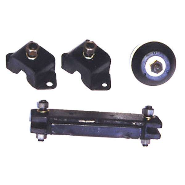 Kit de montage robuste avant et arrière avec fixation rapide anti-vibration