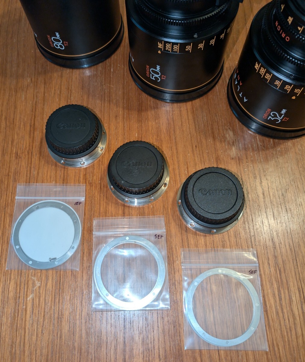 Atlas Lens Orion 50mm 【PLマウント】 Atlas Orion 2X Anamorphic Primes 32/50/80 PL Set