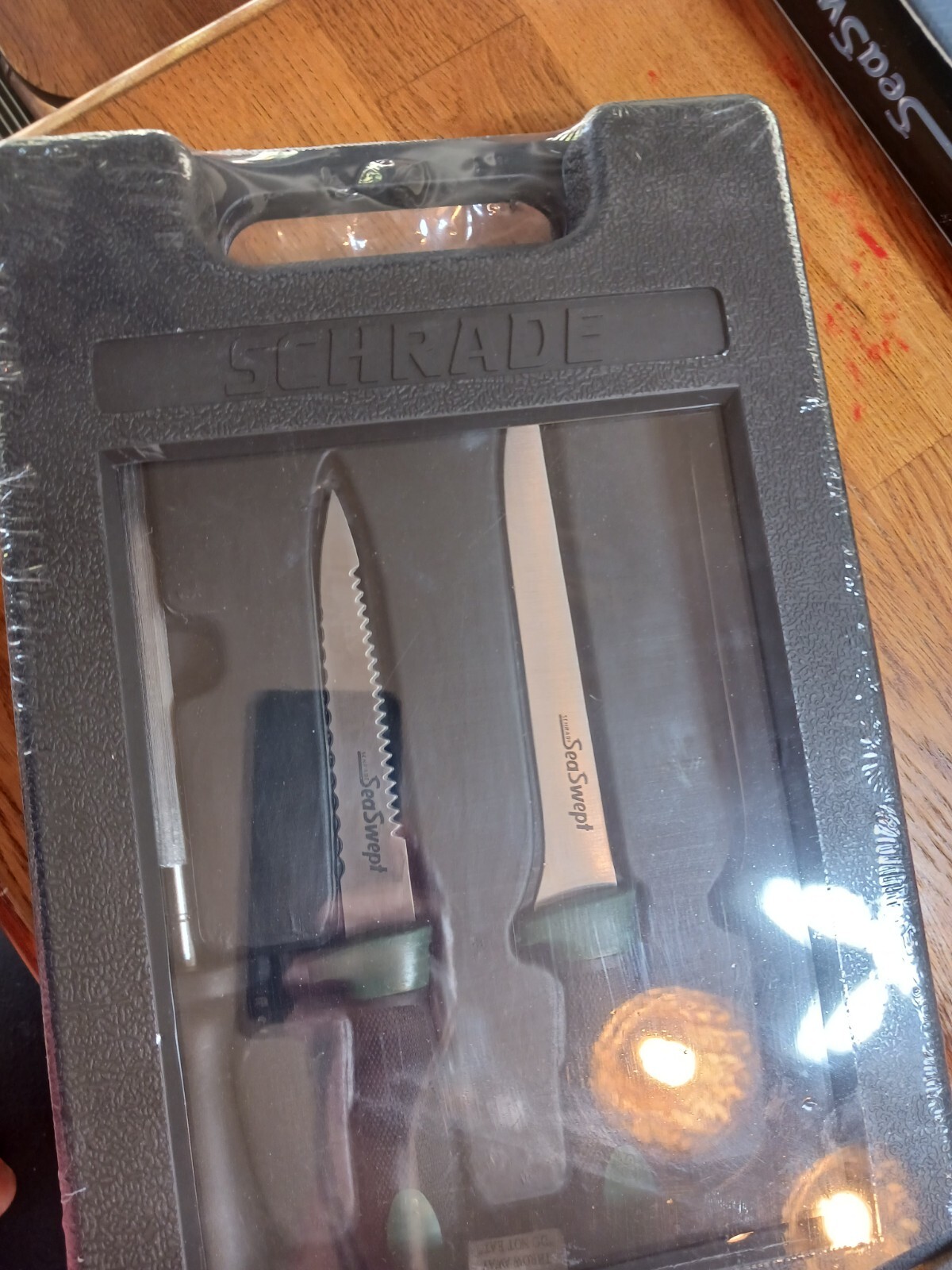 Schrade Seaswept Filet Knife Set. 4 PC set w/case . Hunting fishing eBay
