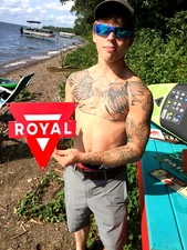 Vintage old Royal Conoco Oil Porcelain Metal Pump Sign Gas Gasoline