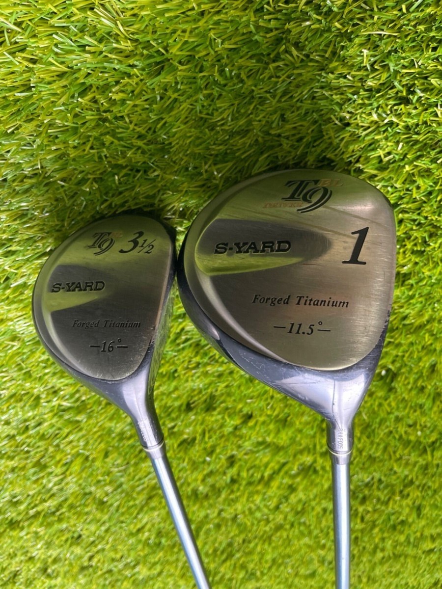 S-Yard Driver 2pcs T9 1W 11.5* 43.5in R2 + 3W 42in R1 Right-Handed