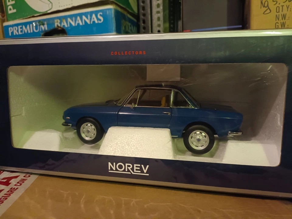 1/18 norev Lancia Fulvia blu - Immagine 2 di 2