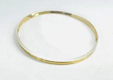 Genuine OMEGA  31.6mm Acrylic Watch Crystal with Gold Tension Ring 316