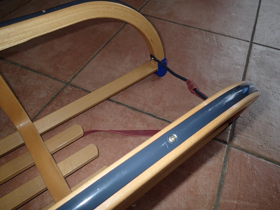 NEU Rodel Holz Schlitten Davos 100cm rpl dcl 60/100 COLINT 4029286401000 - Bild 4 von 4