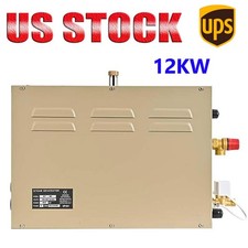 12KW Self Draining Steam Generator Kit Steam Shower Bath Spa Generator 95-131