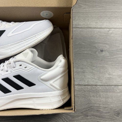 Adidas Duramo 10 Lightweight Running ‘White / Black’ - Size UK 10 / EU 44 2/3 - Imagen 5 de 9