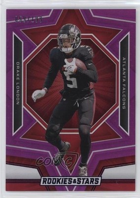 2023 Panini Rookies & Stars Purple 59/199 Drake London #5 1k3z