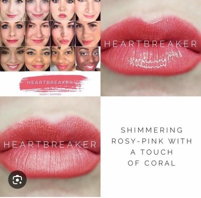  LipSense Heartbreaker Authentic full size long lasting lip color! New Sealed