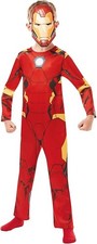 Rubie's Official Marvel Avengers IRON MAN Childs Costume Size 5 to 6 Years