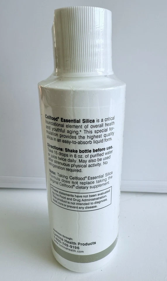 CellFood Essential Fórmula de Sílice Levadura Sin Gluten Vegano Suplemento Dietético Nuevo Foto 2 de 3