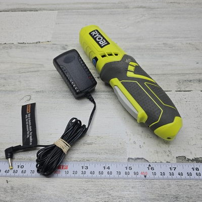 #ad Ryobi HP34L 4V Lithium Screwdriver Green Tested amp; Working $28.00