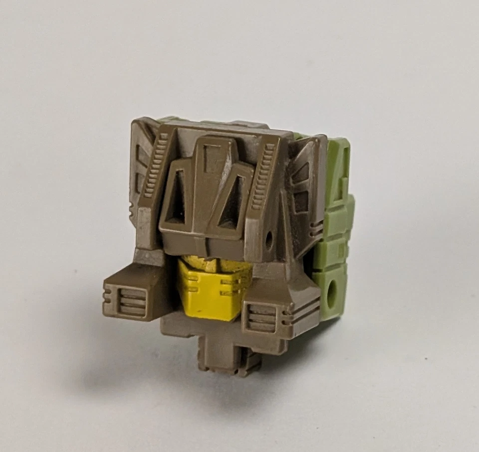 Vintage 1987 Hasbro G1 Transformers Hardhead Headmaster Duros Part Figure - Image 2 of 3