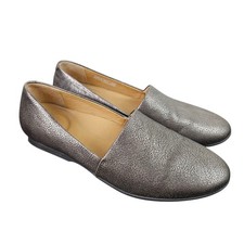 Dansko Leather Metallic Bronze Comfort Slip On Loafers Shoes Size 38