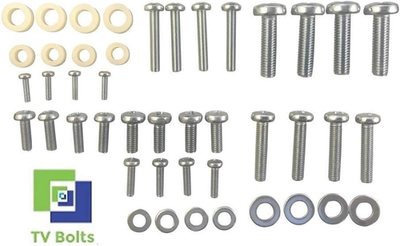 #ad Full Set of LG TV Mounting Bolts Screws and Washers Fits Any Size TV $15.71