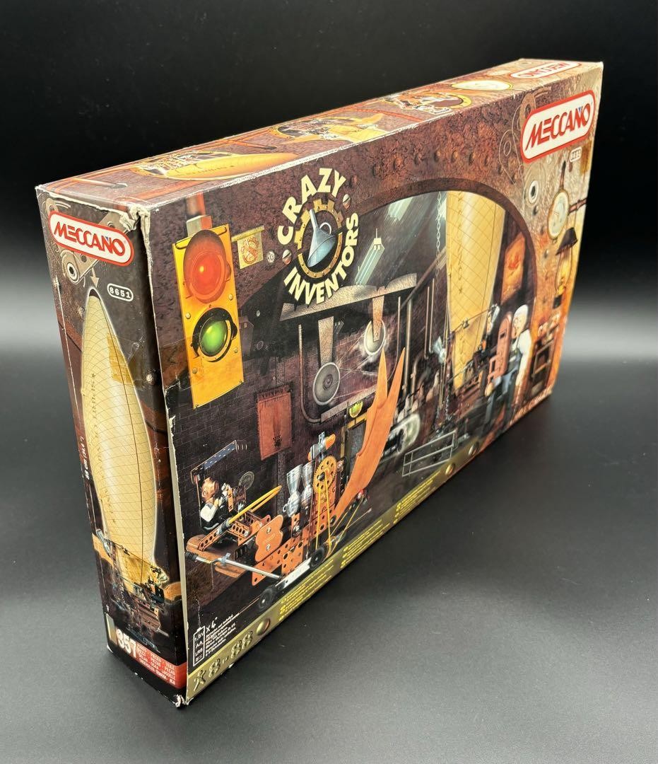 トイガン Meccano CRAZY INVENTORS Airship Meccano Crazy Inventors Airship France Plastic Model Toy | eBay