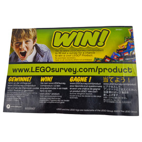 Lego Hero Factory THORNRAXX 6228 100% Complete Foil Pack Manual Ret 2012 6-12 yr