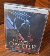 Last Voyage of Demeter Steelbook (4K) w/PROTECTIVE SLEEVE-NEW-Free Box SHIPPING