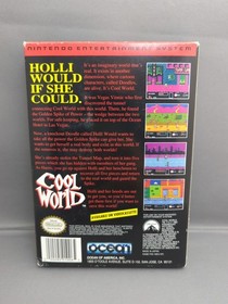 * Cool World (Nintendo NES) Complete CIB With Posters