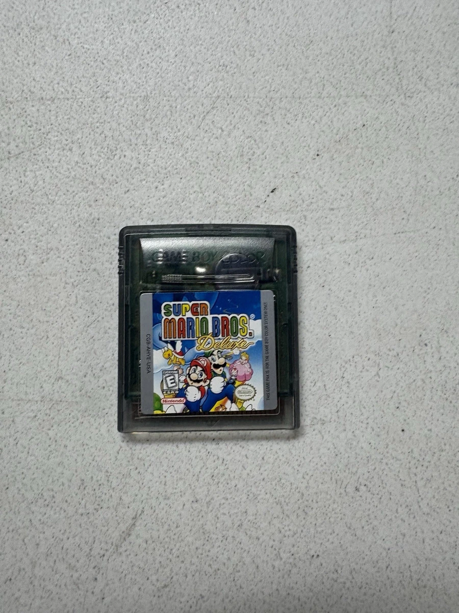 Nintendo Game Boy Color Super Mario Bros. Deluxe Video Games for