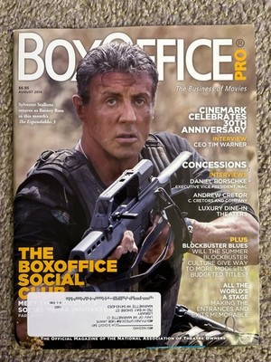 Boxoffice Sylvester Stallone in The Expendables 3 August 2014