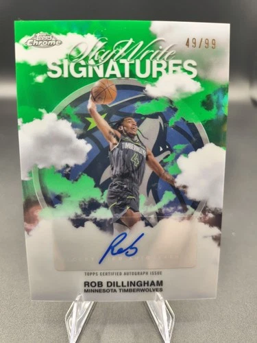 2025 Topps Chrome Rob Dillingham Sky Write Signatures (RAW)