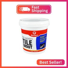 Red Devil 0428 Pre-Mixed Tile Grout - Professional Quality, Excellent Adhesion,